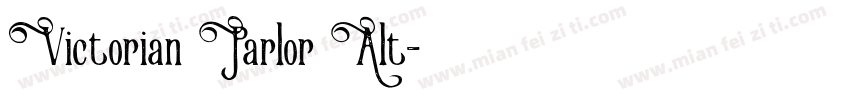 Victorian Parlor Alt字体转换